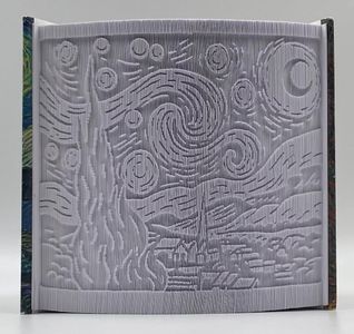 Starry Night, by Beck Rivera, Inverted fold